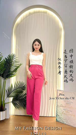 🔥黑卡独家爆款🔥 高品质高腰西装直筒长裤 RM69 Only🌸=D3=