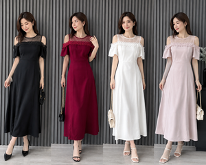 🌸高品质气质款露肩连身裙 RM99 Only🌸 =E1=