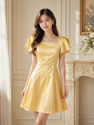 🔥高品质缎面连身裙 RM89 ONLY 🌸（E2）