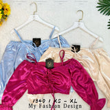 🔥黑卡独家爆款🔥高品质气质款套装 上衣 ➕ 裙子 RM96 Only🌸 =E2=
