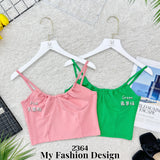 🔥爆款新品🔥高品质吊带棉质短版上衣 RM39 Only🌸 =D4=
