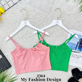 🔥爆款新品🔥高品质吊带棉质短版上衣 RM39 Only🌸 =D4=