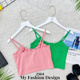 🔥爆款新品🔥高品质吊带棉质短版上衣 RM39 Only🌸 =D4=
