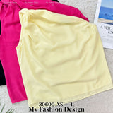 爆款新品🔥高品质雪纺斜边上衣 RM59 Only🌸 =D4=