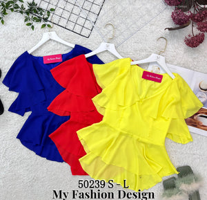 爆款新品❤️高品质雪纺时装上衣 RM65 Only🌸 =D4=