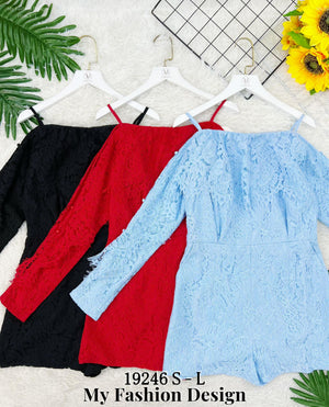 🔥爆款新品🔥高品质吊带蕾丝连体裤 RM85 Only🌸 =D2=
