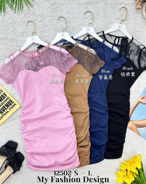 爆款新品🔥高品质修身棉质皱褶连体裙 RM59 Only🌸 =E2=