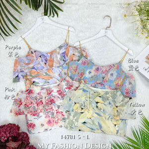 爆款新品🔥高品质吊带花花款上衣 RM59 Only🌸 =D4=