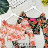 爆款新品🔥高品质花花时装上衣 RM59 ONLY🌸=D4=