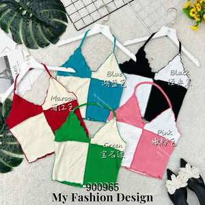 🛍️爆款新品🛍️高品质挂脖棉质上衣 RM35 Only 🌸=D4=