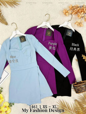🔥黑卡独家爆款🔥高品质气质款罗马连体裤裙 RM89 Only🌸   =E2=