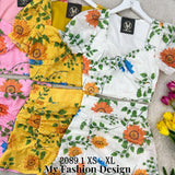 🔥黑卡独家爆款🔥高品质气质款桐花套装 上衣 ➕ 裤裙 RM119 Only🌸  =E2=
