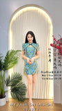 🧨黑卡独家爆款🧨高品质气质提花款旗袍连体裙 RM109 Only🌸   =E2=