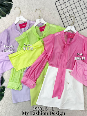 🔥爆款新品🔥高品质气质款两件套连体裤 RM99 Only🌸  =E2=