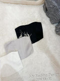🔥黑卡独家爆款🔥 高品质串珠款抹胸上衣 RM65 Only🌸  =D4=