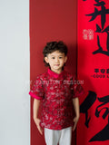 🏮MFD独家亲子系列🏮高品质提花款男童唐装上衣 RM125 ONLY =D4=