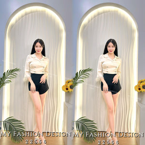 爆款新品🔥高品质缎面拼接毛毛外套 RM65 Only🌸 =D4=