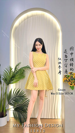🔥🔥爆款新品🔥高品质复古款波点连体裙 RM79 Only🌸 =D2=