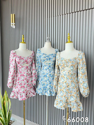 🔥黑卡独家爆款🔥 高品质气质花花连体裤裙 RM89 Only🌸 =D1=
