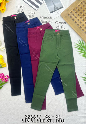 爆款新品❤️‍🔥 高品质高腰修身破洞长裤 RM69 Only🌸 =D3=